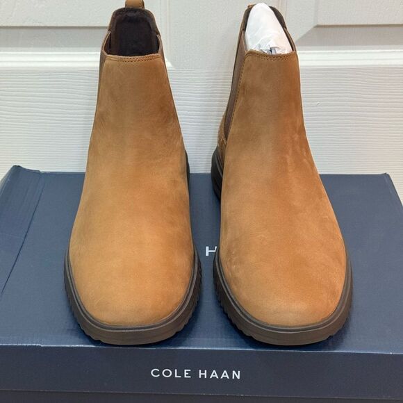 NWB Cole Haan Grand Plus Men's Chelsea Boot Lumber/Java Color Sz 11M - Picture 3 of 12